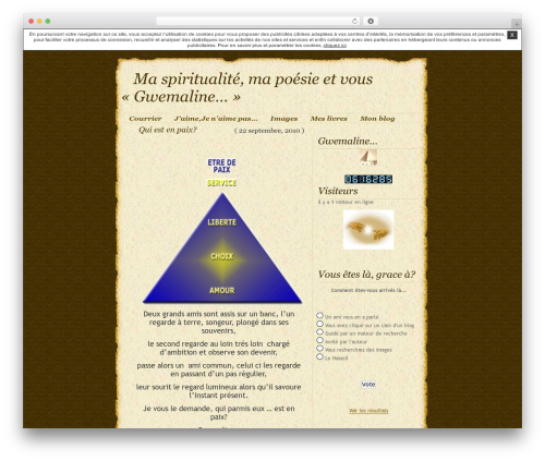 WP theme DaVinci-Code - gwemaline.unblog.fr