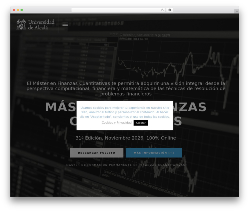 Fresh framework WordPress plugin - master-finanzas-cuantitativas.com