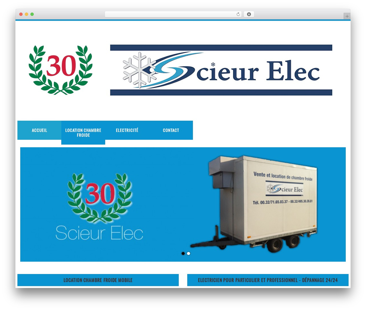 cherry theme WordPress - scieurelec.be