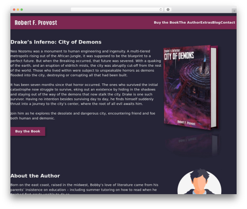 COD WordPress theme design - robertfprovost.com