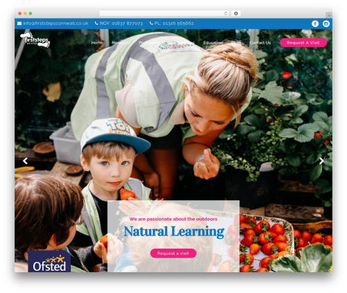 First Steps WordPress theme - firststepscornwall.co.uk