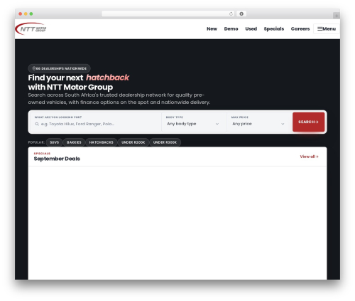 Facetwp flyout WordPress plugin - nttgroup.co.za