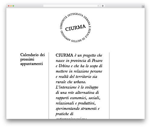Tribe ext calendar widget areas WordPress plugin - ciurma.org