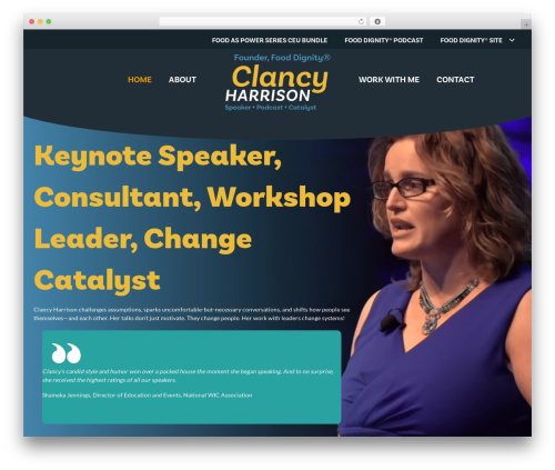 STRING food WordPress theme - clancyharrison.com