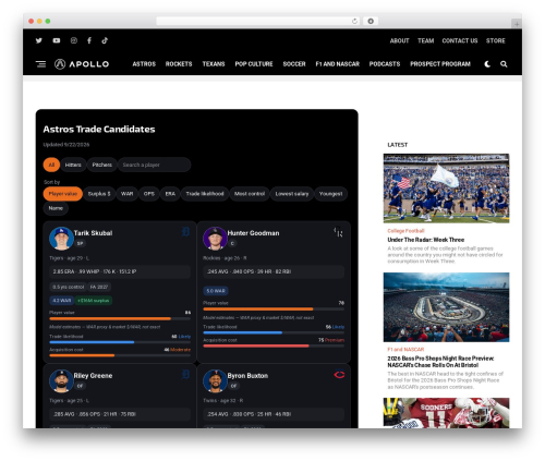 Theia post slider WordPress plugin - apollohou.com