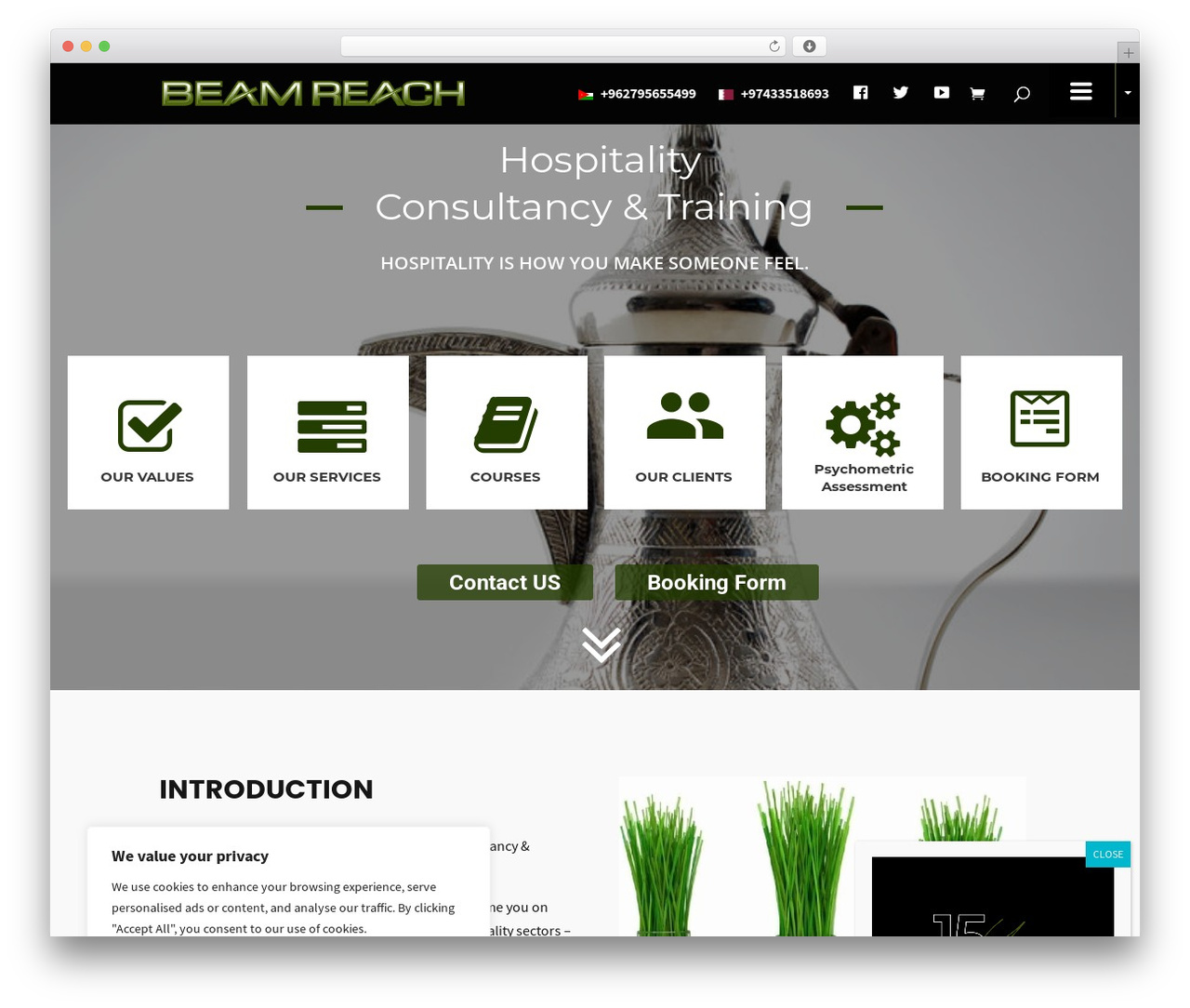 WP theme Divi - beamreachconsultancy.com
