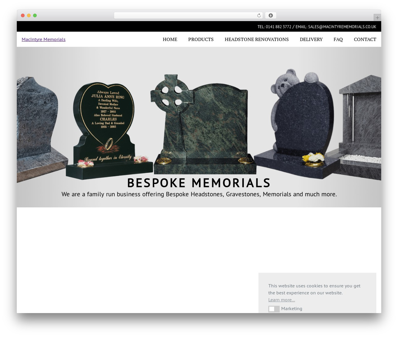 XT Grid Theme WordPress theme - macintyrememorials.co.uk