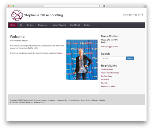 Gns newsletters WordPress plugin - ethicalcpa.net