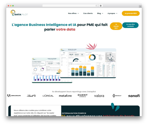 DataPilot WordPress theme - datapilot.fr