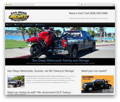 Gantry Theme for WordPress WordPress theme - sandiegomotorcycletowing.com