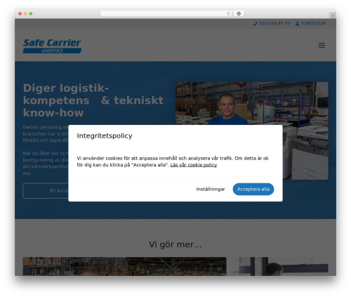 GeneratePress WordPress theme - safecarrierlogistics.se