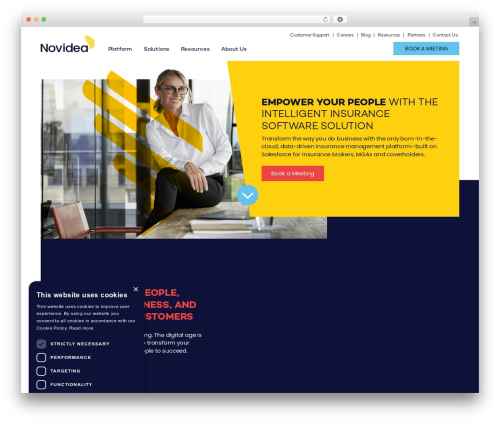 Novidea WordPress theme - novidea.com