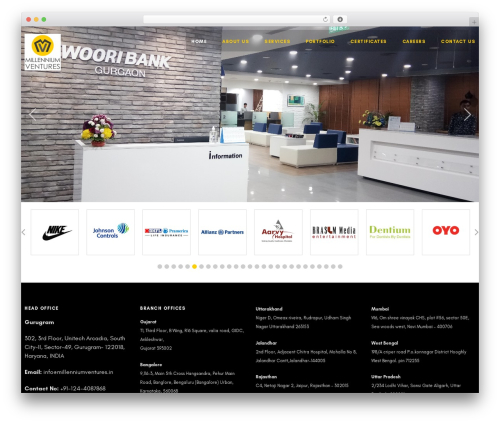 Theme WordPress Malefic - millenniumventures.in