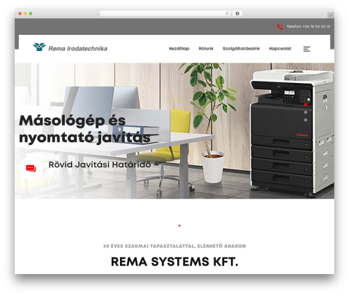 Theme WordPress Sparki - rema.hu