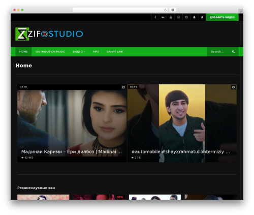 Vidorev extensions WordPress plugin - zifostudio.com