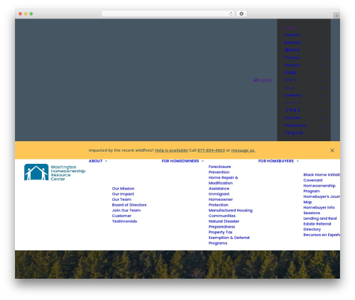 Uncode privacy WordPress plugin - homeownership-wa.org