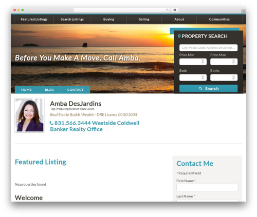 WordPress theme IXACT Framework - ambajane.com