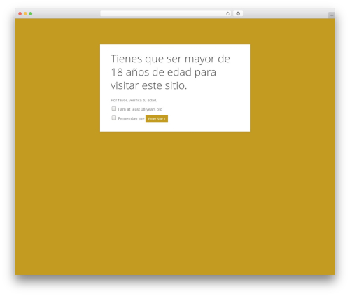 Age Verify (age-verify) free WordPress plugin - elcarajillo.com Age Verify (age-verify) free WordPress plugin - elcarajillo.com