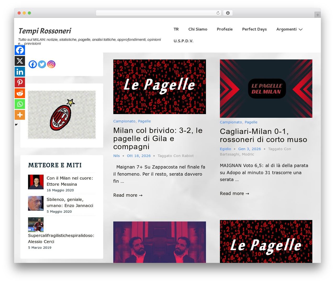 WordPress theme Responsive - tempirossoneri.com