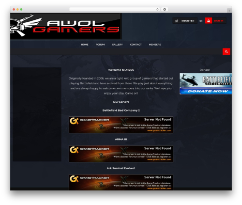Arcane best WordPress theme - awolgamers.com