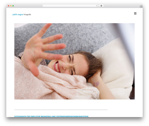 Harmini WordPress theme - judithwagner.com