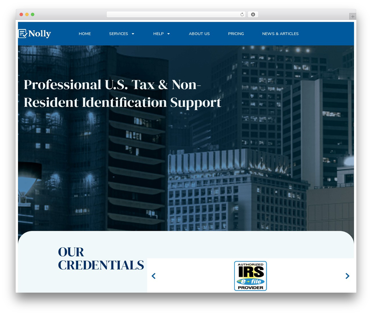 Hello Elementor theme WordPress - nolly.com