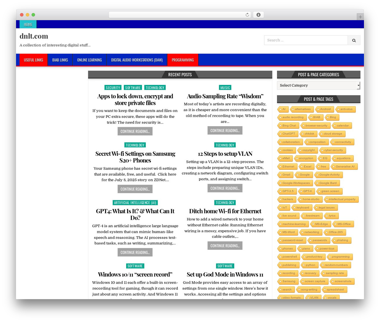 HotWP PRO theme WordPress - dnlt.com