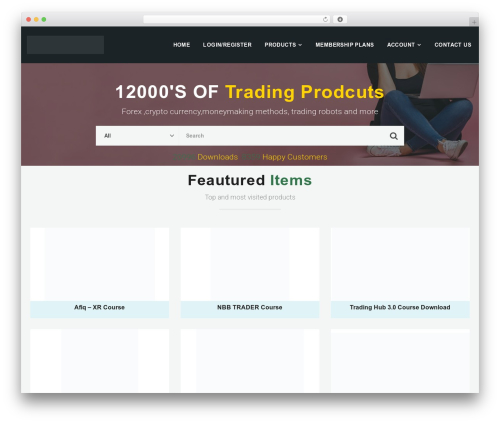 Olam WordPress theme - foxtradeland.com
