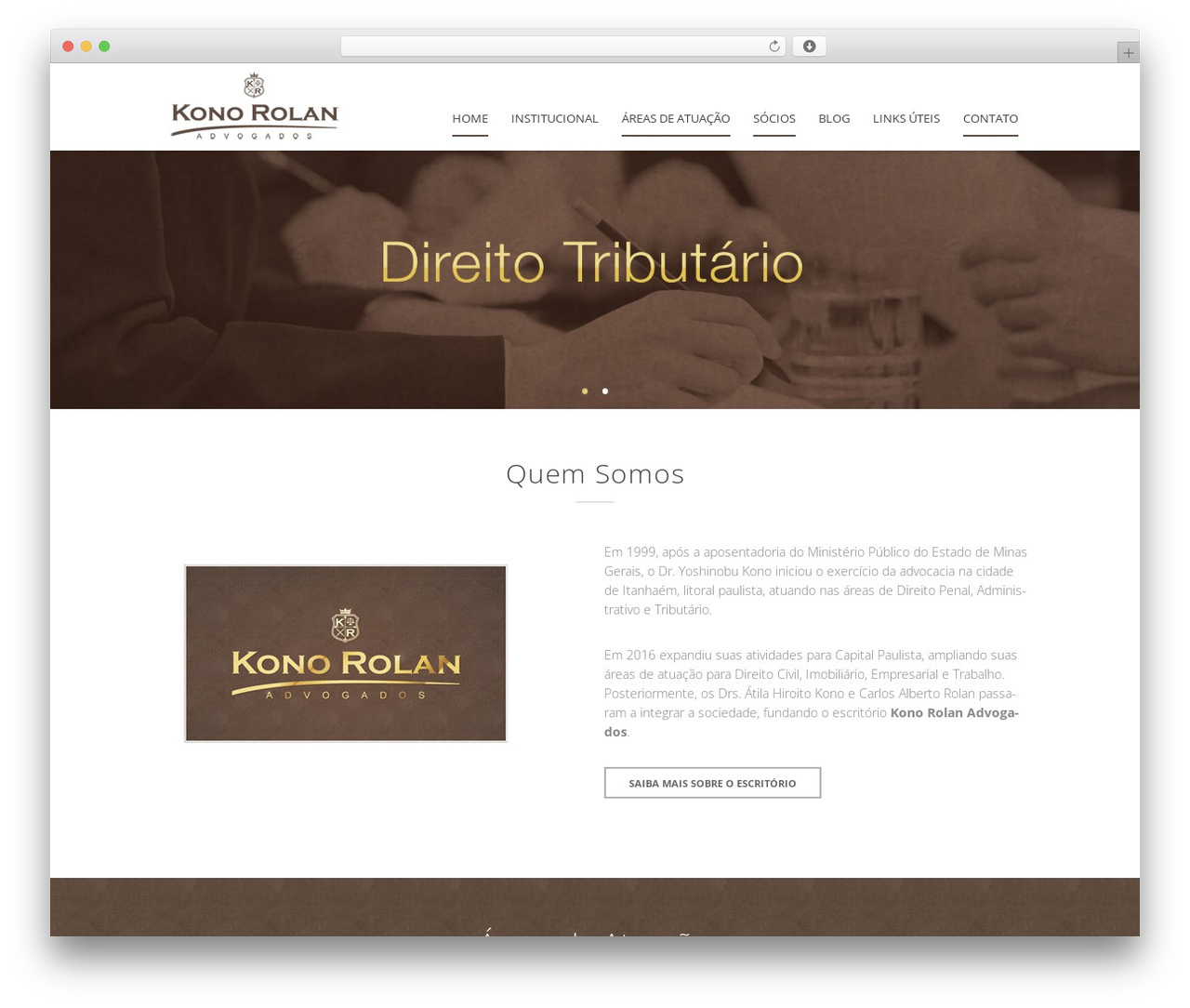 OneUp WordPress theme - konorolan.com.br