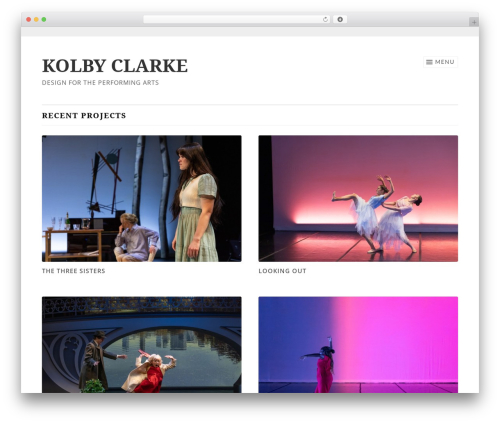 Sketch theme WordPress - kolbyclarke.com