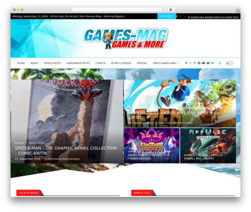 Penci liveblog WordPress plugin - games-mag.de
