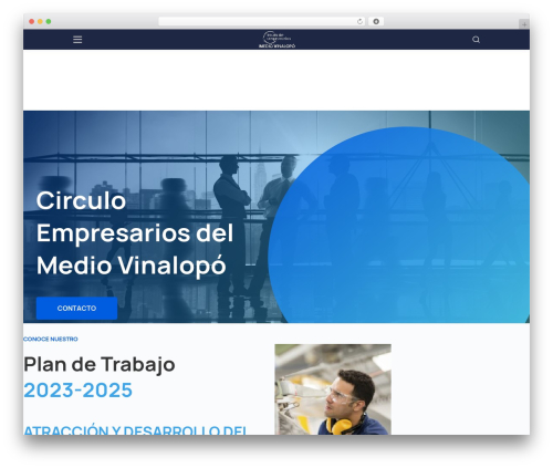 TechMax best WordPress theme - circulodelvinalopo.com