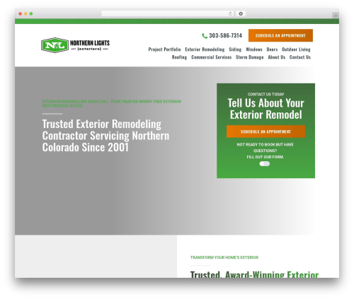 Theme WordPress PROseries - northernlightsexteriors.com