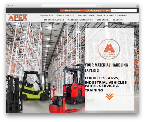 WordPress theme Beaver Builder Theme - apexmhc.com