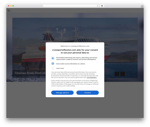 WordPress theme Directory 2 - cruiseportofboston.com