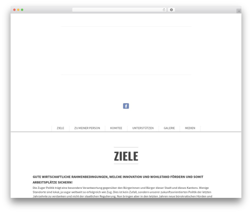 WordPress theme SCRN - niko-trlin.ch