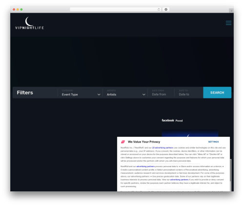 AM2 Theme WordPress theme - southbendnightlife.com