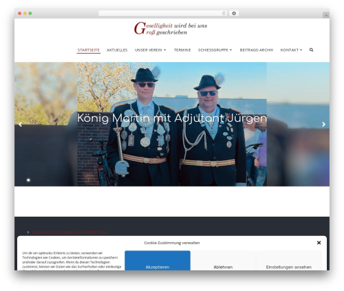 Bolden SecondLine WordPress theme - antonius-gilde.de