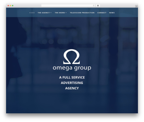 Case Study theme WordPress - omegagroupbrand.com