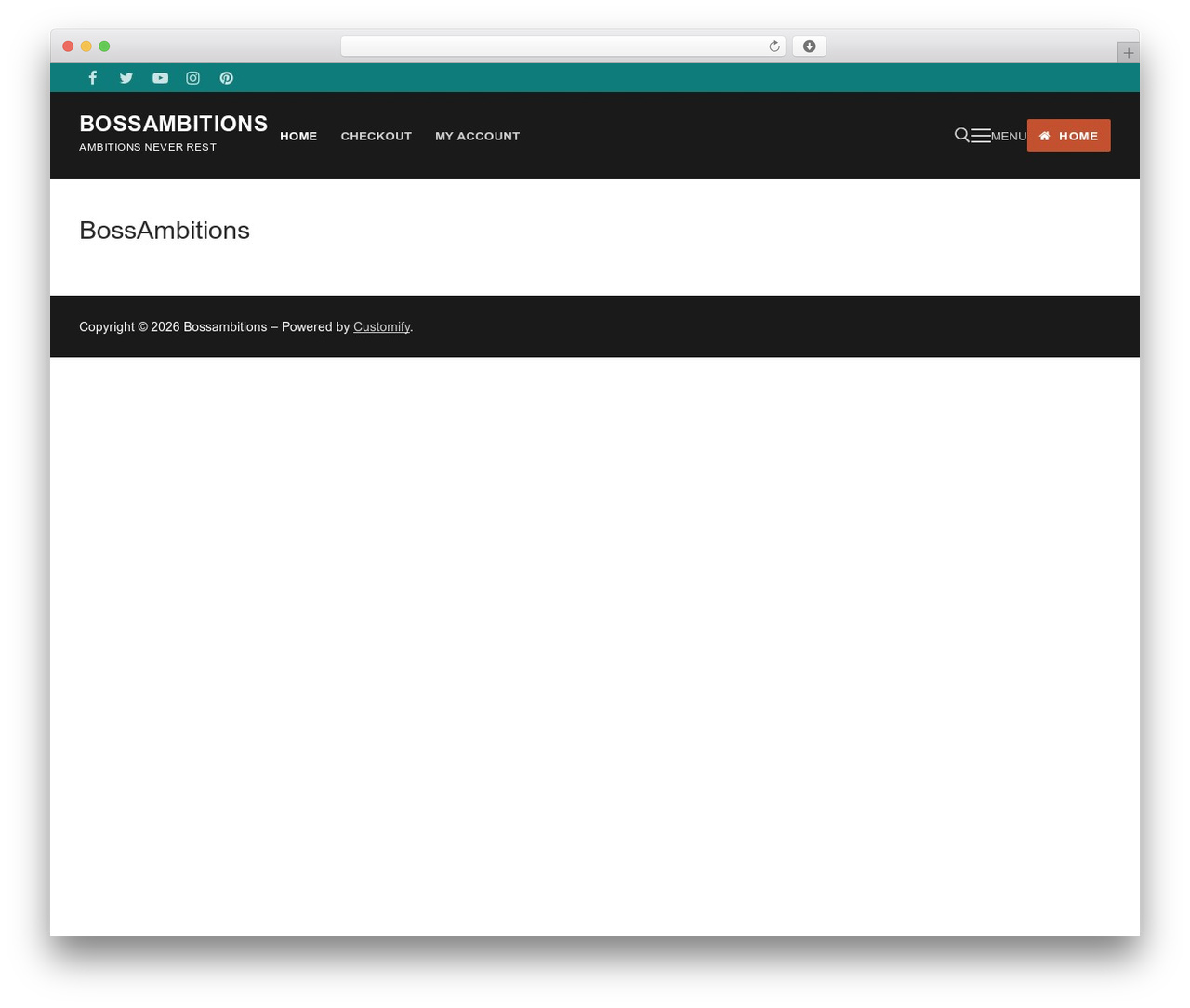 Customify theme WordPress - bossambitions.com Customify theme WordPress - bossambitions.com