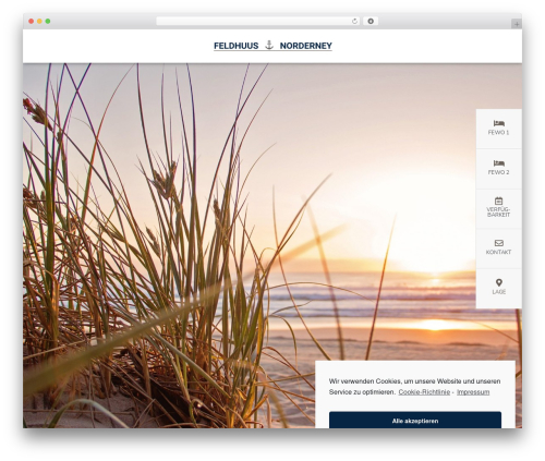 Advanced booking calendar pro WordPress plugin - feldhuus-norderney.com