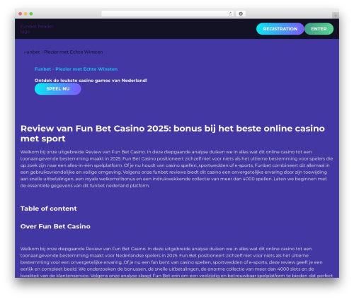 Omnitheme best WordPress theme - funbet-88.com