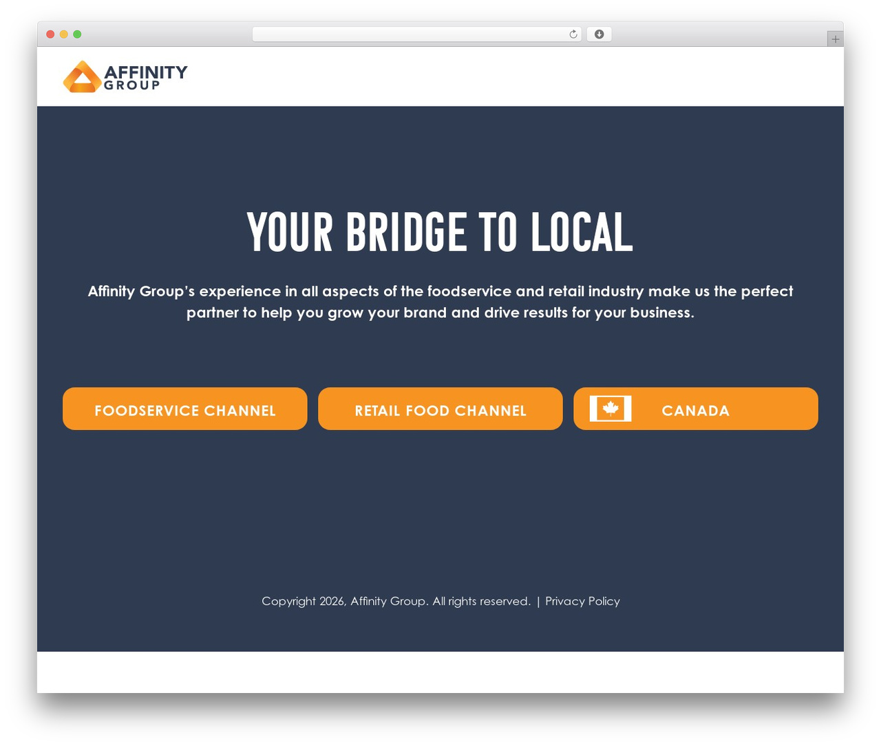 WordPress theme AFFINITY GROUP - affinitysales.com