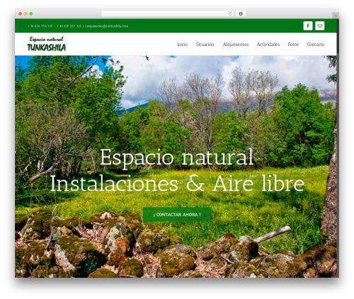 WordPress theme Avada - tunkashila.com