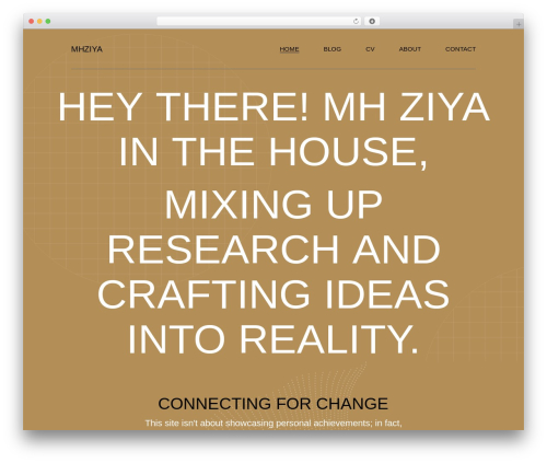 WordPress theme Boldnote - mhziya.com