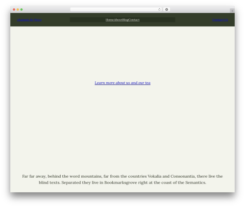 WordPress theme Elyn - chanson-neco.com