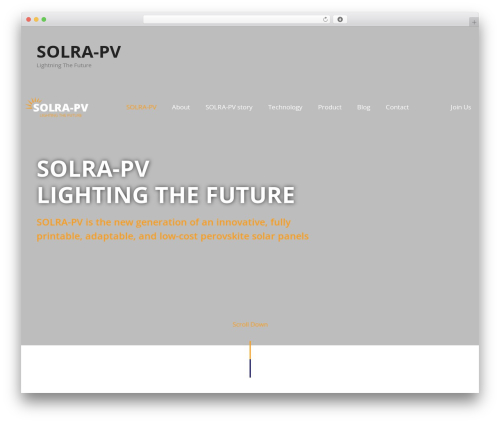 WordPress theme GeneratePress - solra-pv.com