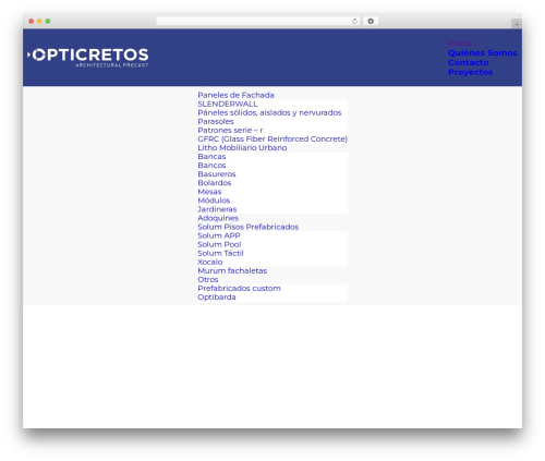 Bioxnet Theme WordPress theme - opticretos.com