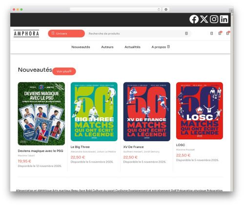 Bookory WP theme - ed-amphora.fr