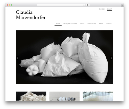 CM Theme WordPress theme - claudiamaerzendorfer.com